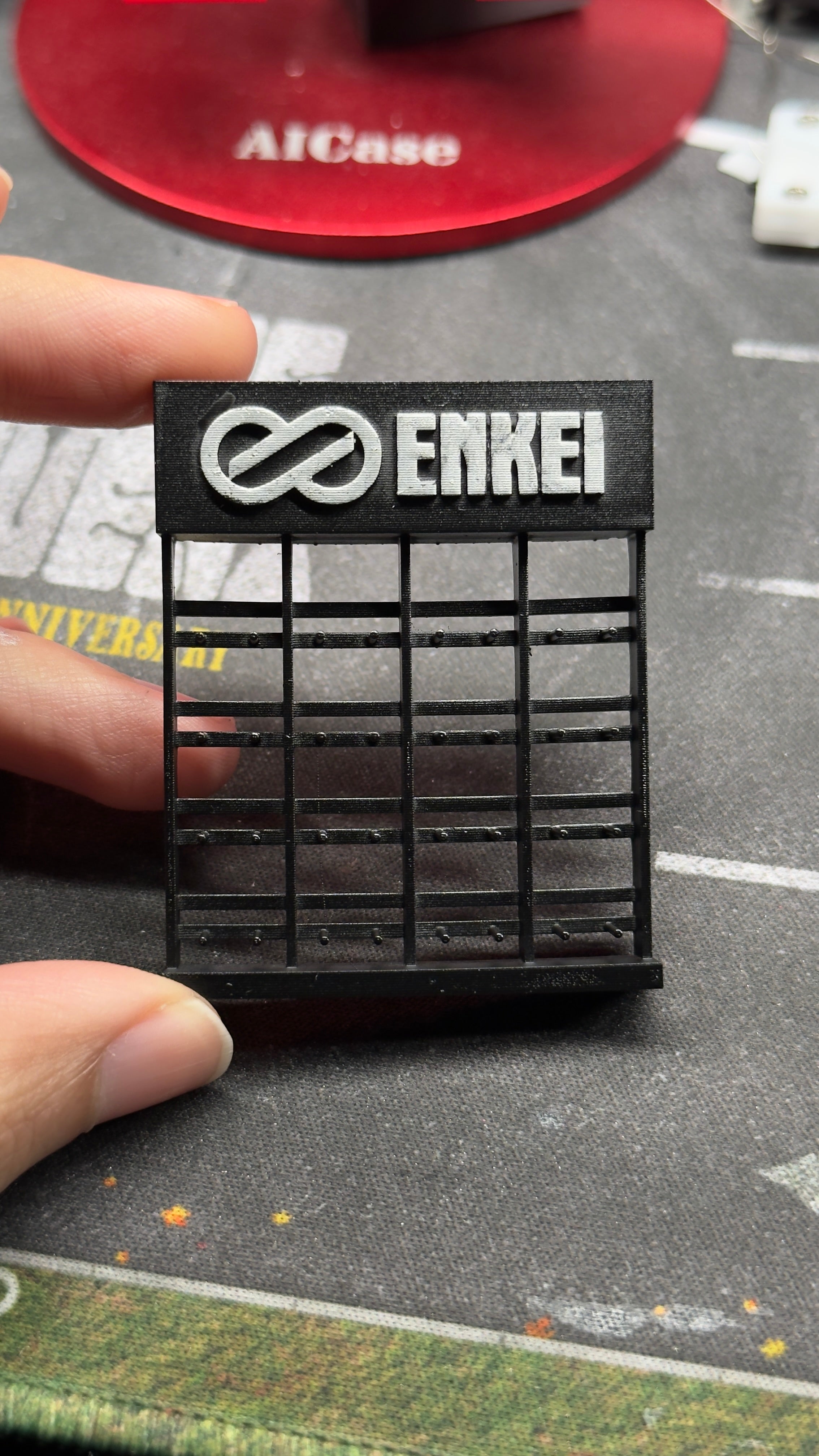 Enkei wheel rack